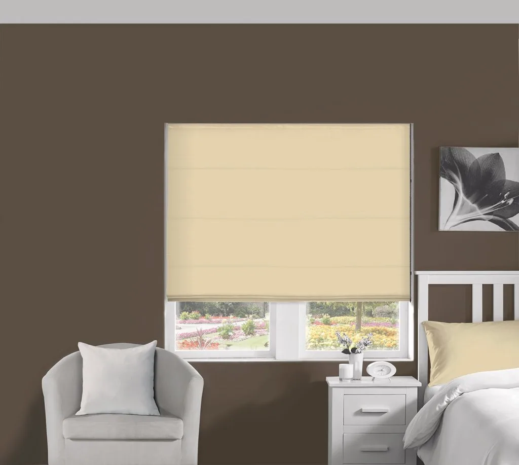 Plains Eggshell - Roman Blind