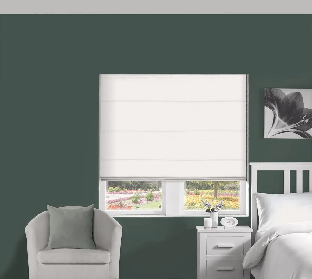 Plains Ice - Roman Blind