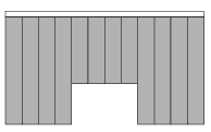 Shaped Blind Options - vertical blinds - shaped