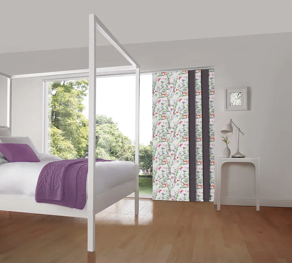 Admiral Blossom Lava Iris - Cross Blinds & Shutters