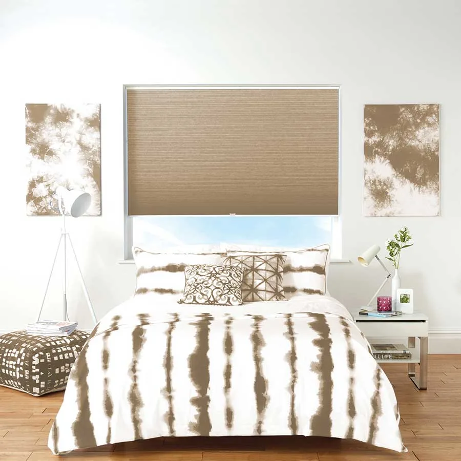 Dabry Linen Honeycomb Blinds - Cross Blinds & Shutters
