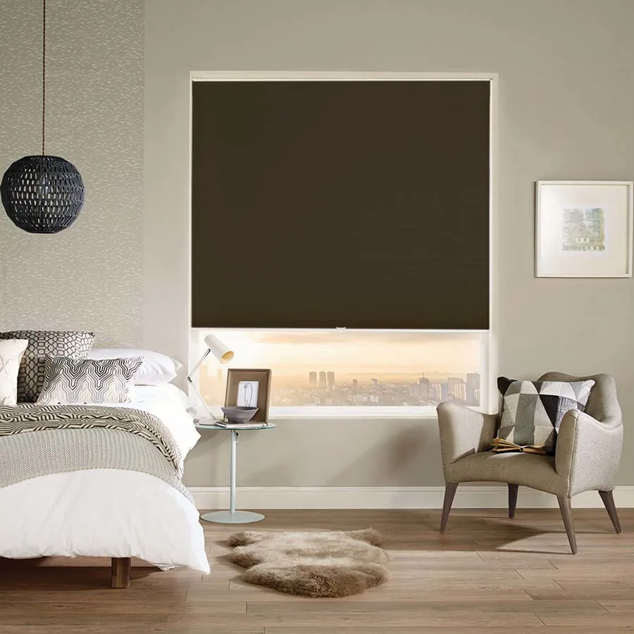 Darby Otter-Honeycomb Blinds - Cross Blinds & Shutters