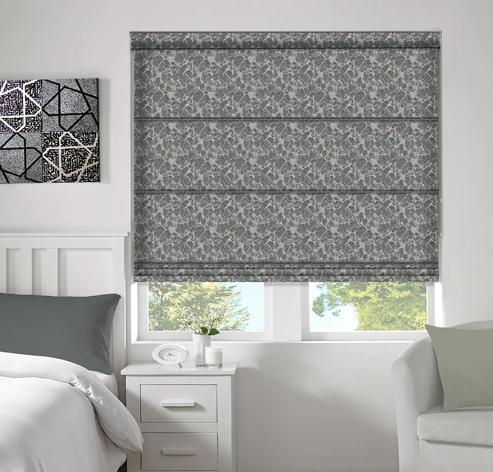Romex Marble Ebony - Cross Blinds & Shutters