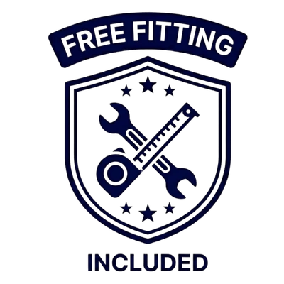 free fitting included