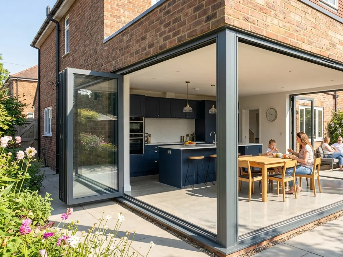 Bi-Fold & Sliding Kitchen Extension Doors