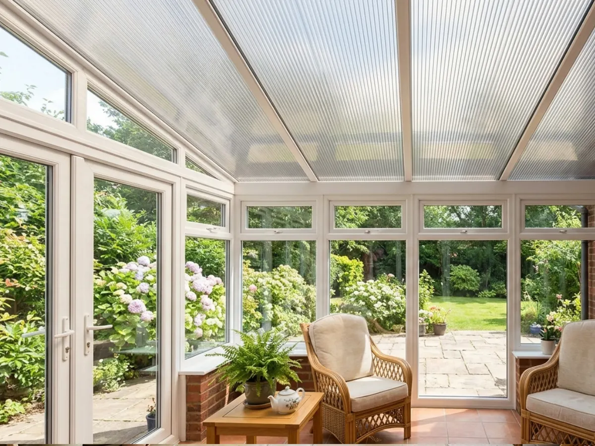 Polycarbonate Roof Conservatory