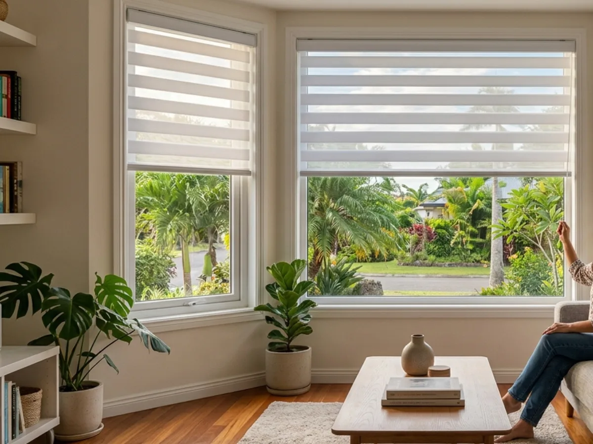best blinds for living room - Day & Night (Zebra Duo) Blinds