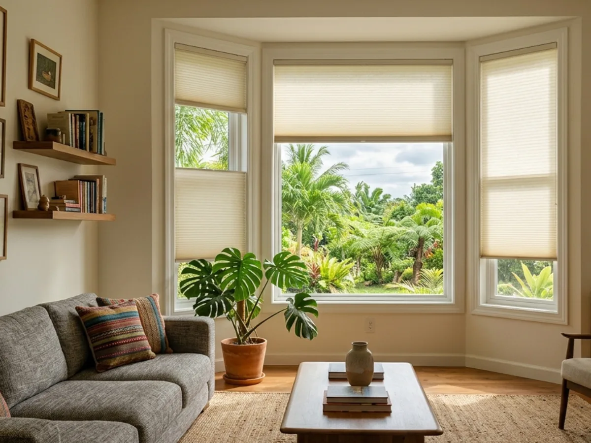 best blinds for living room - Honeycomb Cellular Thermal Blinds