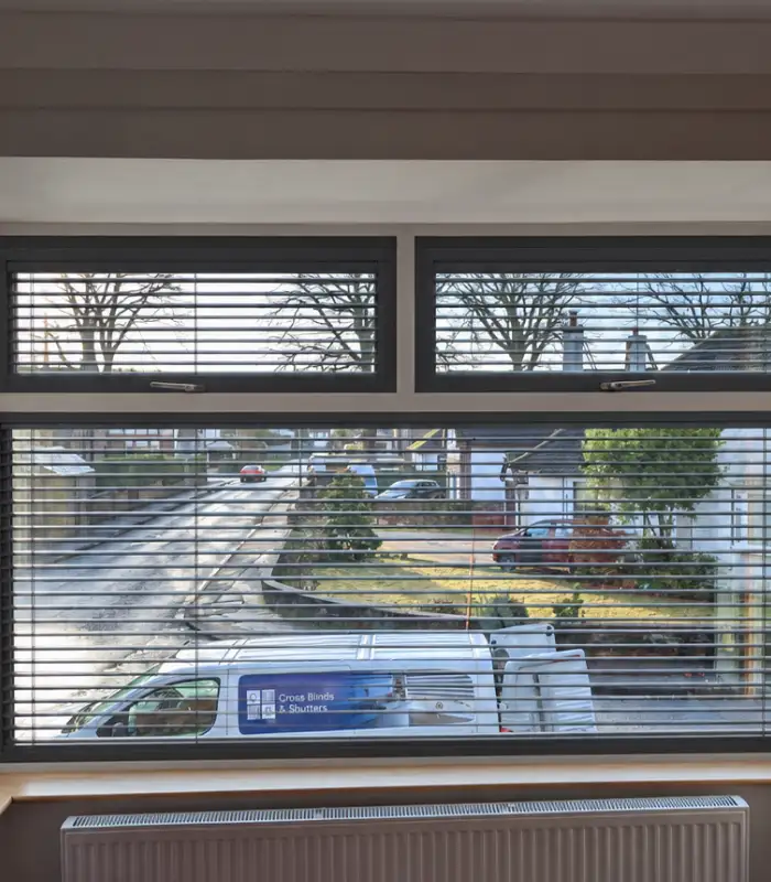 Anthracite Perfect Fit Venetian Blind in Glasgow