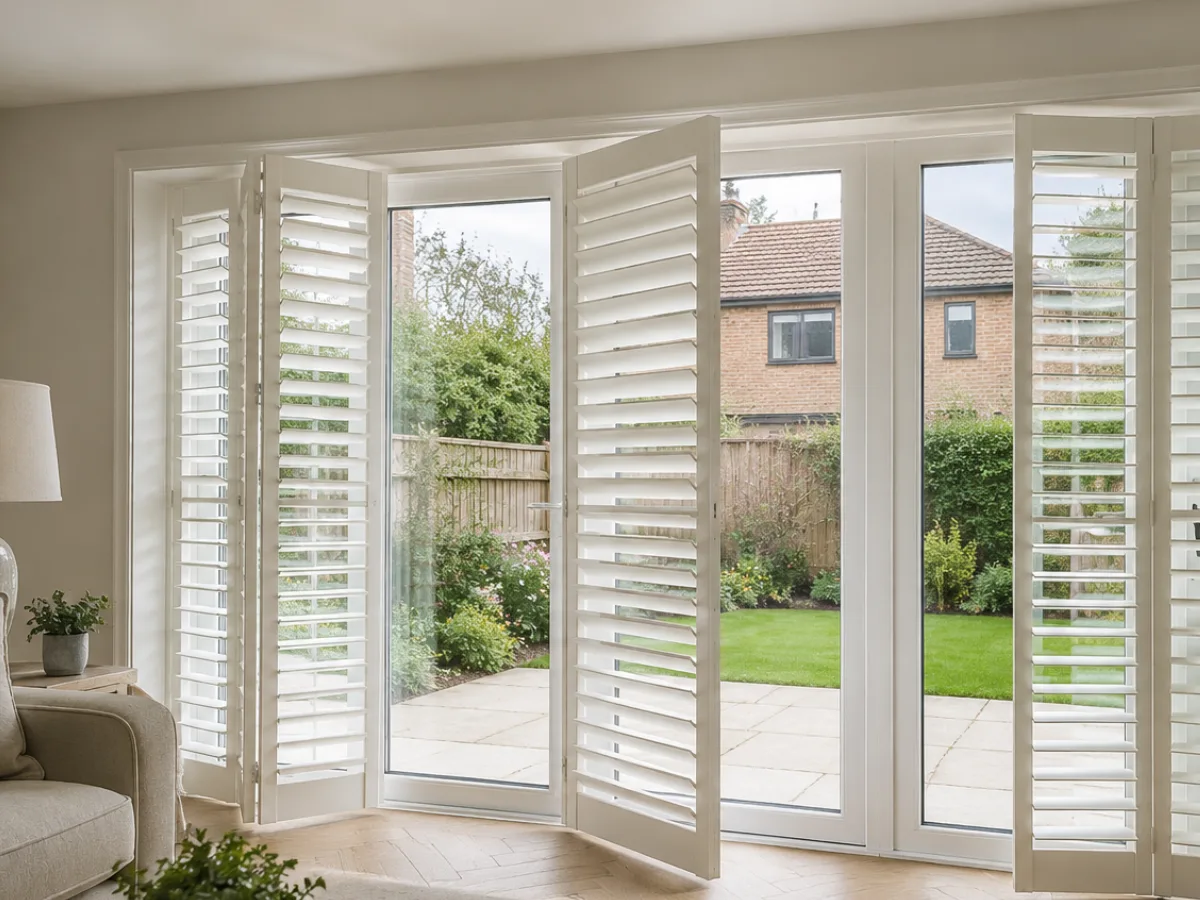 plantation shutter installed in Milngavie